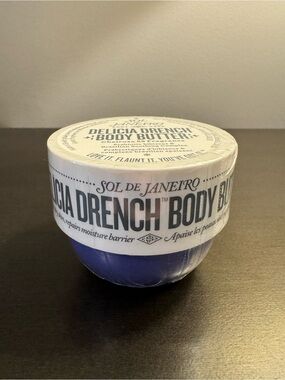 Sol de Janeiro Delicia Drench Body Butter 2.5 oz 75 ml Large Travel Size NEW